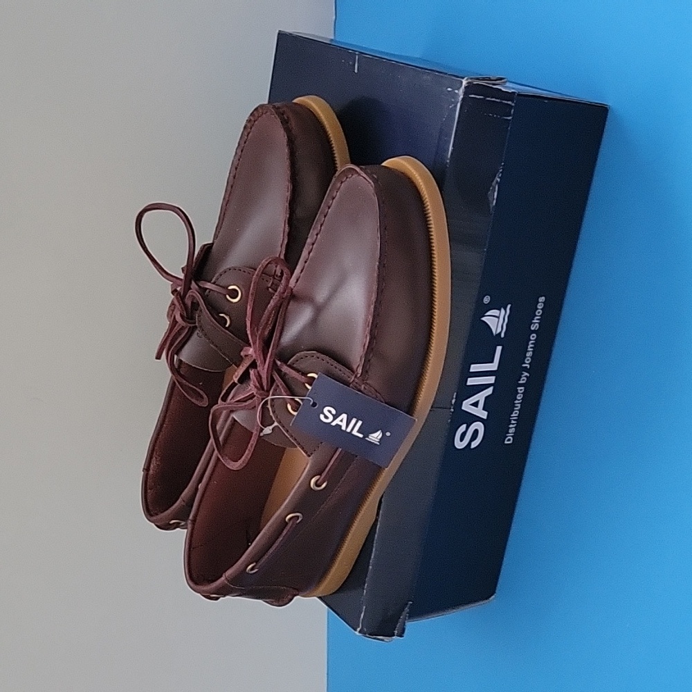 Sails Leather Boat Shoes